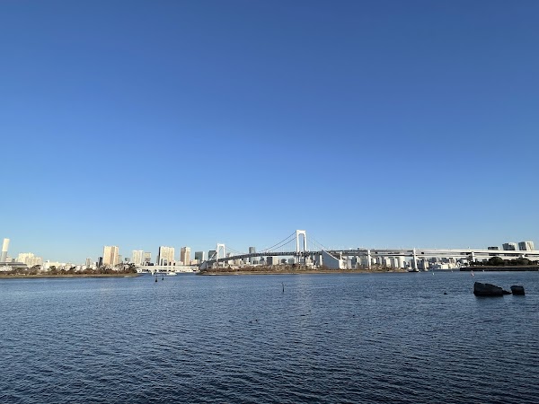 Observation deck at Odaiba Seaside Park