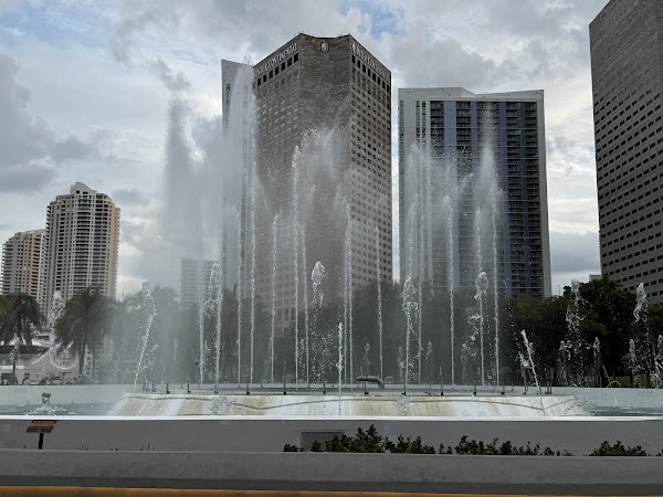Bayfront Park Water Fountain 1