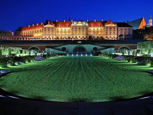 Warsaw Royal Castle Gardens