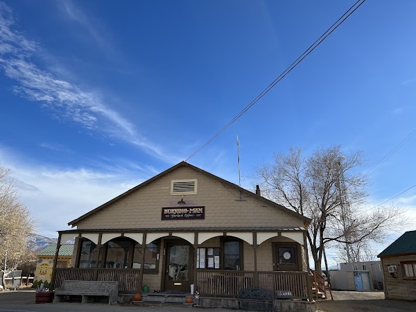 Burning Man Gerlach Office