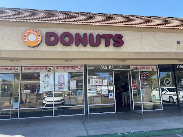Fresh Golden Donuts