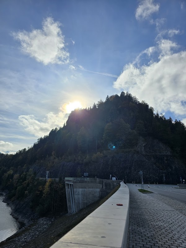 Staumauer Sylvensteinspeichersee 3