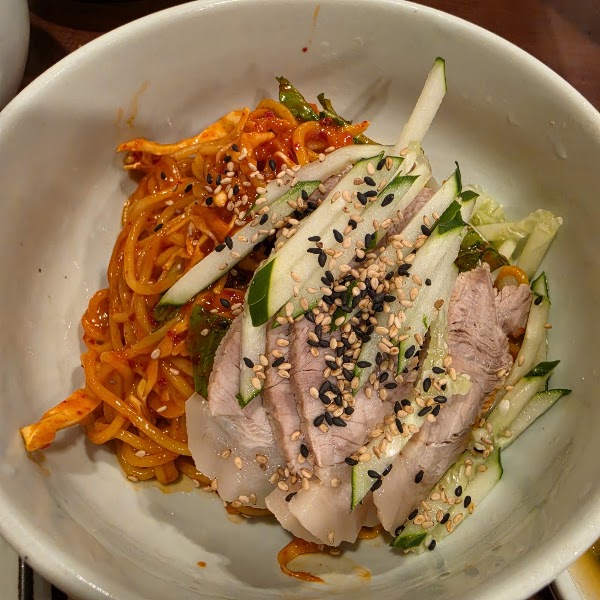 제주 장수국수 노형본점 Jeju jangsu Noodles with pork 4