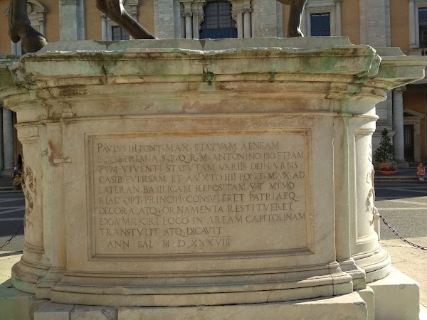 Equestrian Statue of Marcus Aurelius 4