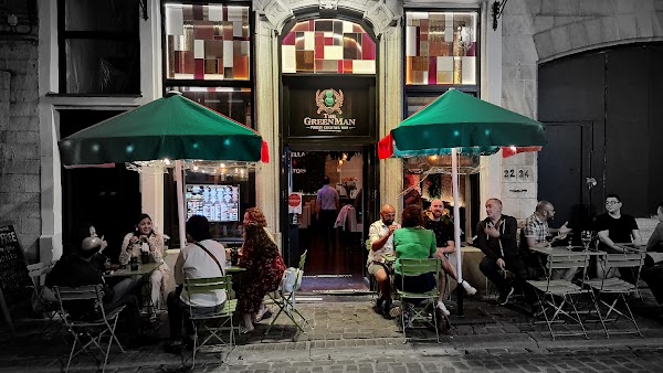 The Green Man Cocktail bar