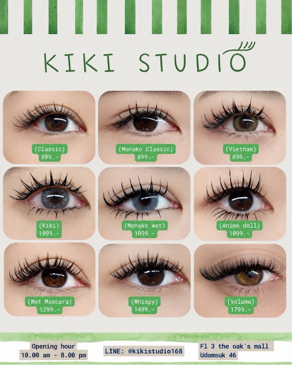 kiki studio 168 | lash & brow studio udomsuk 46