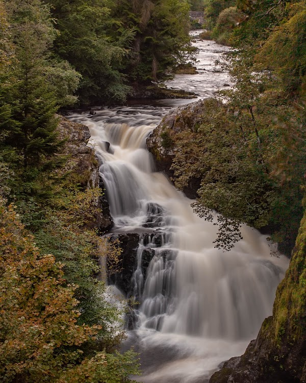 Reekie Linn Waterfall