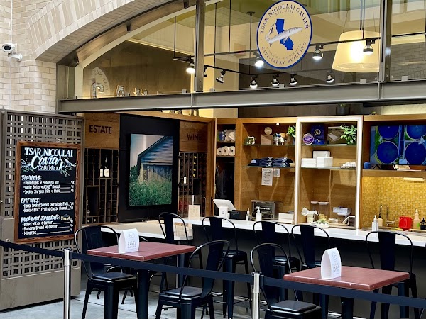 Tsar Nicoulai Caviar Cafe 1