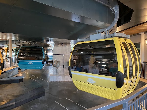 Disney Skyliner at EPCOT (International Gateway)
