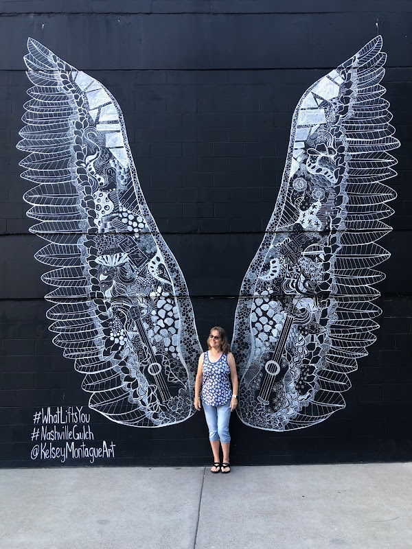 Nashville WhatLiftsYou Wings Mural