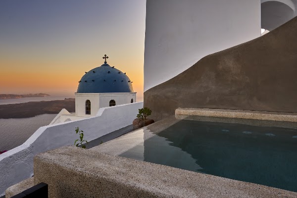 Luxury Villa Blue Dome Santorini