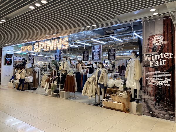 SUPER SPINNS Umeda HEP FIVE Ten