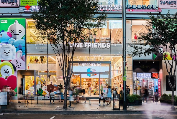 Line Friends Gangnam Flagship Store 1