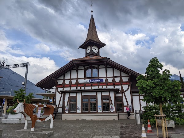 MOB Goldenpass Belle Epoque - Bahnhof Zweisimmen
