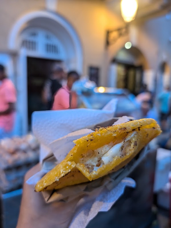 Arepa de huevo