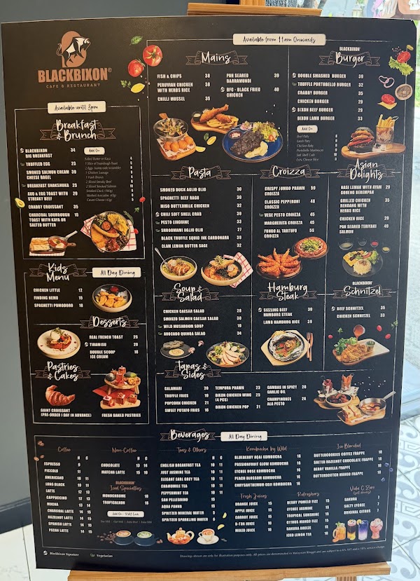 Blackbixon Cafe & Restaurant - Jalan Inai 2