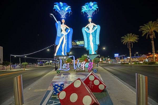 Las Vegas Showgirl Sign