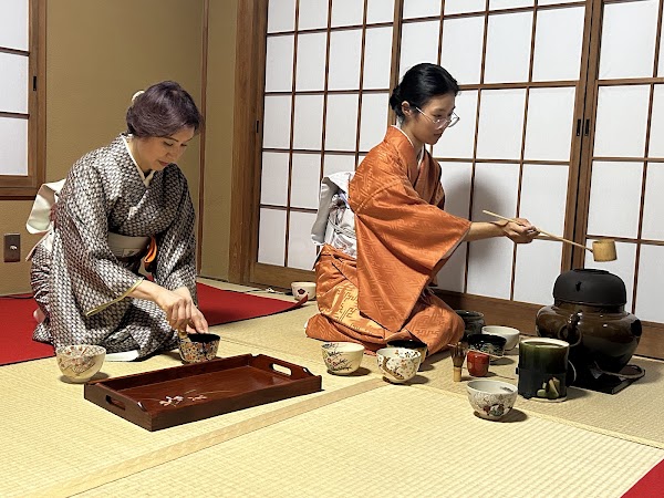 Tea Ceremony tokyo Tokyochaan 東京茶庵 make matcha 4