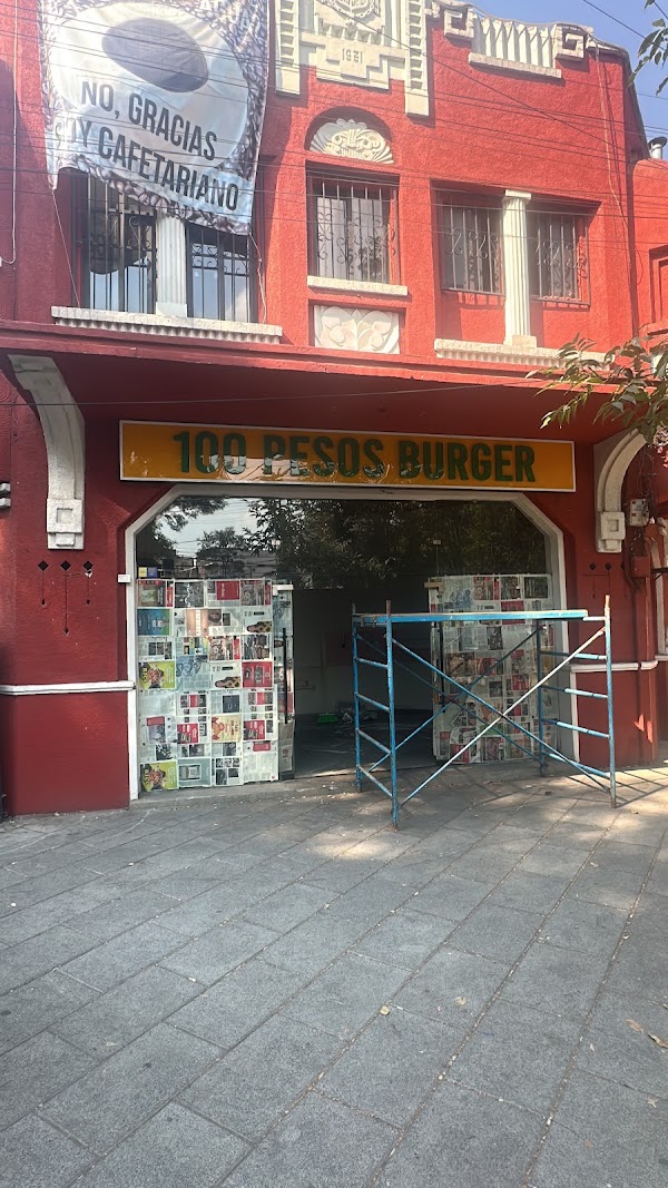 100 PESOS BURGER 1