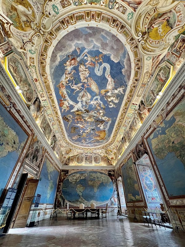 Sala del Mappamondo di Villa Farnese a Caprarola