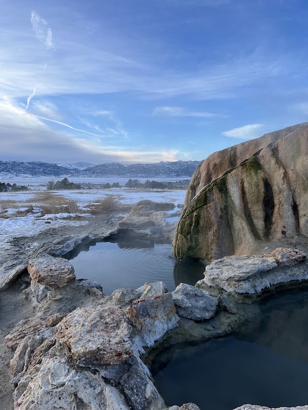 Travertine Hot Spring