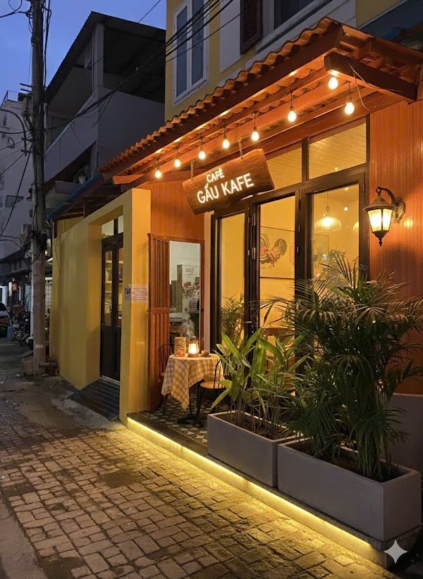 Gấu Kafe