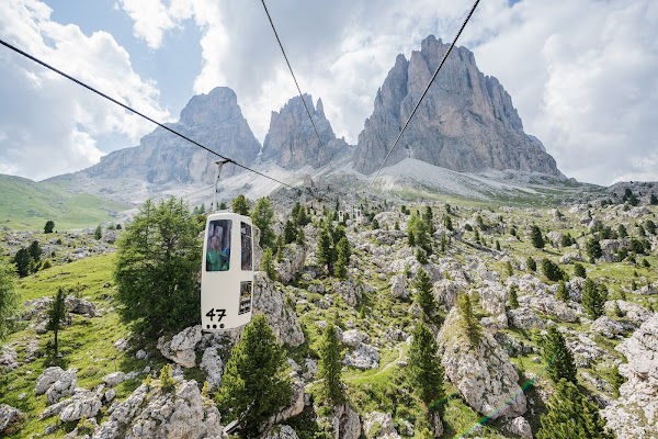 Forcella del Sassolungo Cabinovia - Gondelbahn