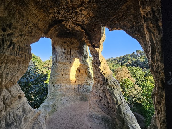Stempelstelle HWN"Im Schatten der Hexen"- Klusfelsen 5
