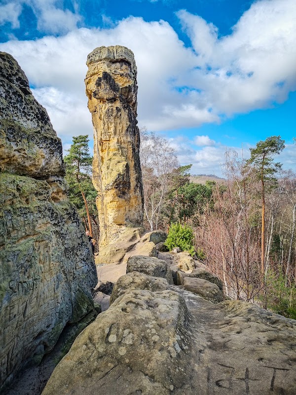 Stempelstelle HWN"Im Schatten der Hexen"- Klusfelsen 2