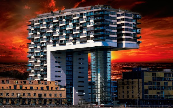 Kranhäuser im Rheinauhafen