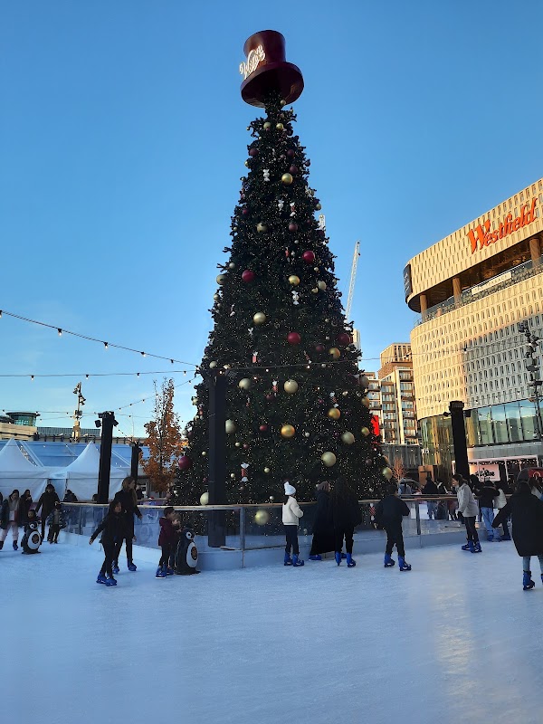 Ice Rink at Winter Village, Westfield London