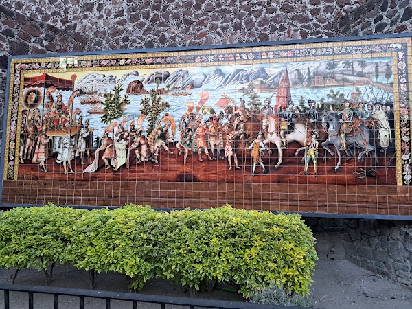 Placa Del Encuentro Moctezuma-Cortés