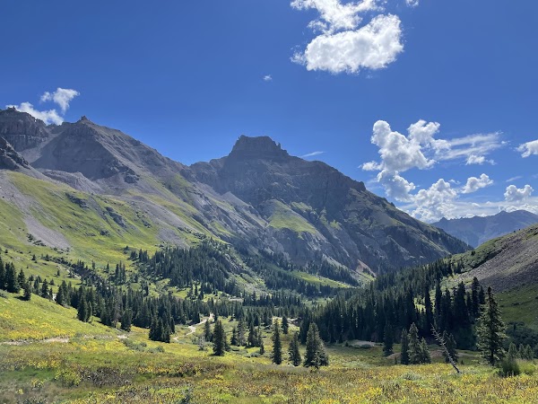 Yankee Boy Basin Trailhead