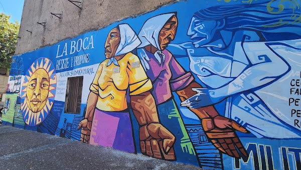 Mural Juicio y Castigo (Dedicado a las Madres de Mayo) 1