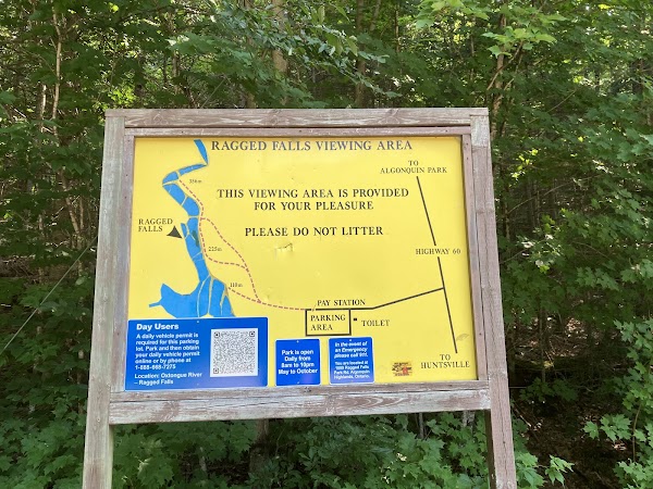Oxtongue River - Ragged Falls Provincial Park 3