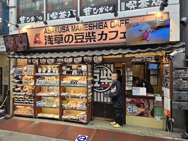 Asakusa's Mameshiba Cafe