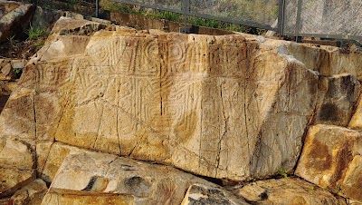 Rock Carving at Big Wave Bay