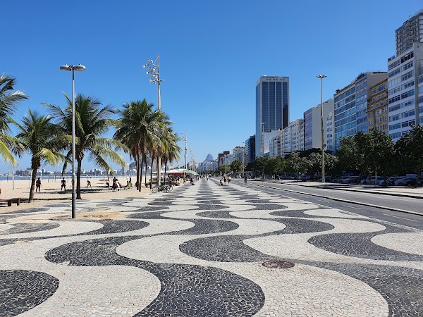 Boardwalk of Copacabana