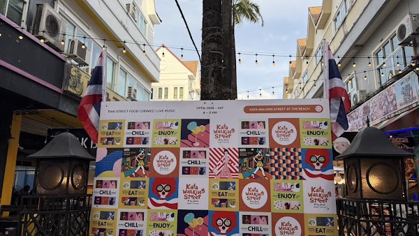 Kata Walking Street @ the beach