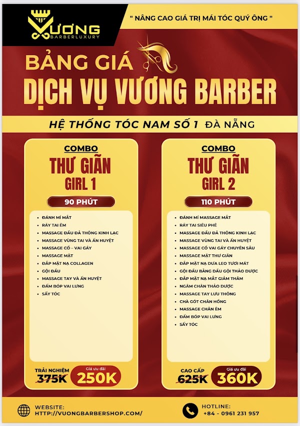 Vương Barber Shop Đà Nẵng - 416 Trần Cao Vân
