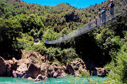 Buller Gorge Swing Bridge 3