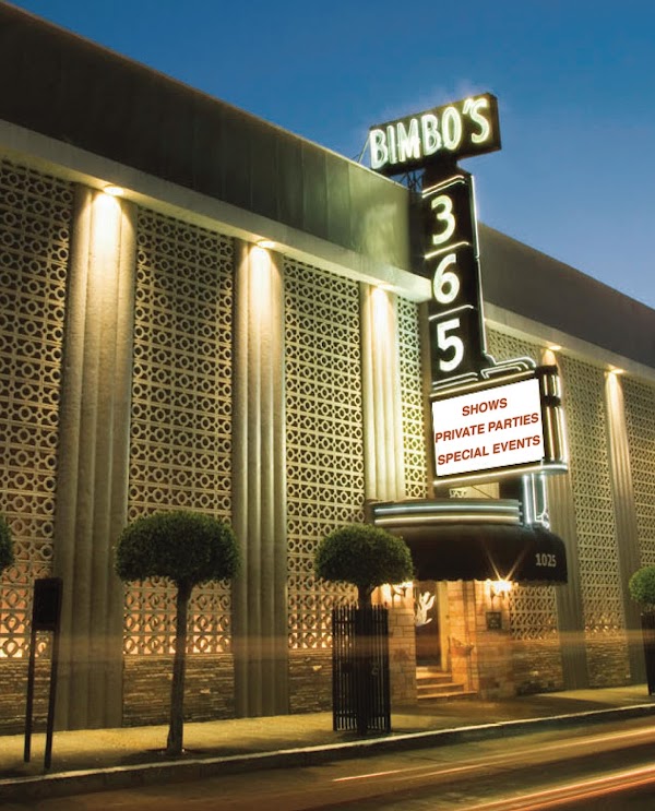 Bimbo's 365 Club 3