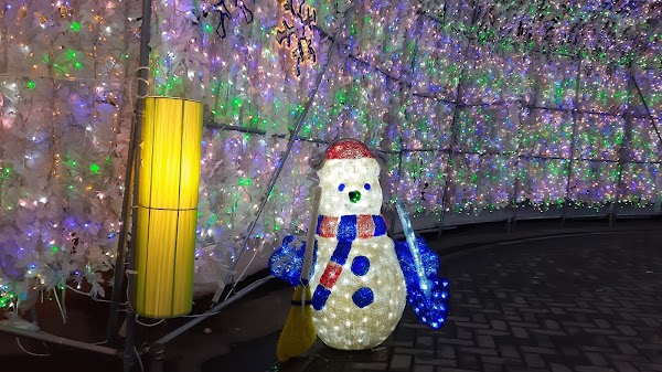 Lake Toya Onsen Illumination Tunnel 2