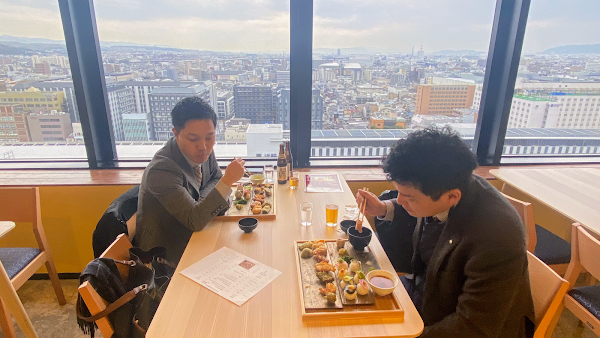 Tempura and Temari-Sushi Miyako