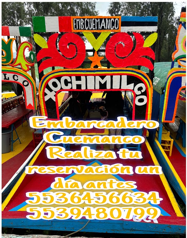 Trajineras Xochimilco - Embarcadero Cuemanco