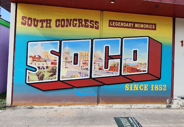 South Congress SOCO Mural 1