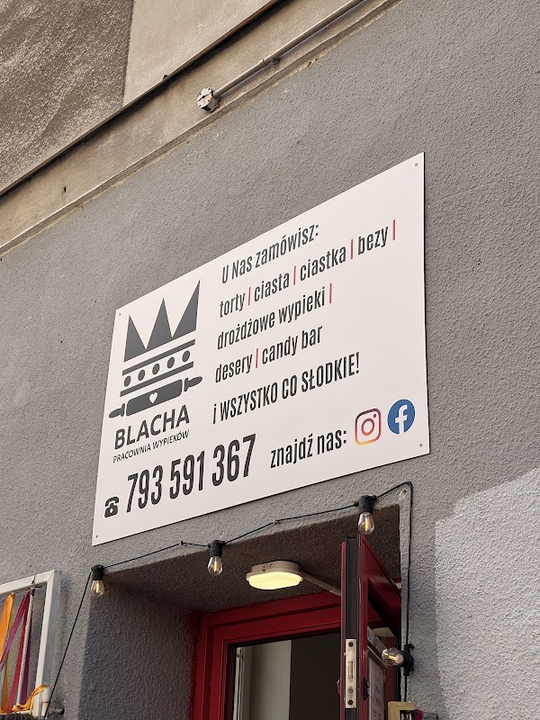 Blacha pracownia wypieków