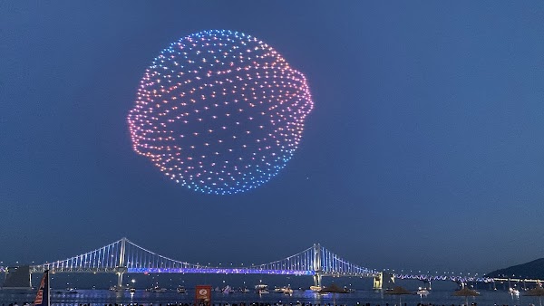 Gwangalli M (Marvelous) Drone Light Show