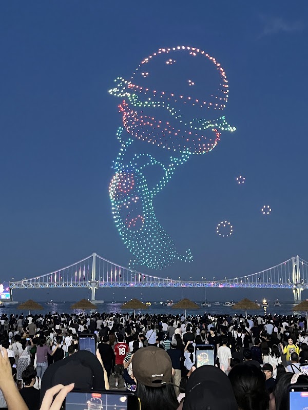 Gwangalli M (Marvelous) Drone Light Show 5