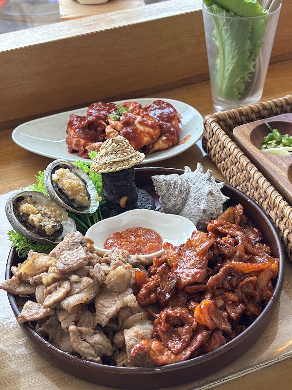 May clean ribs rice 2